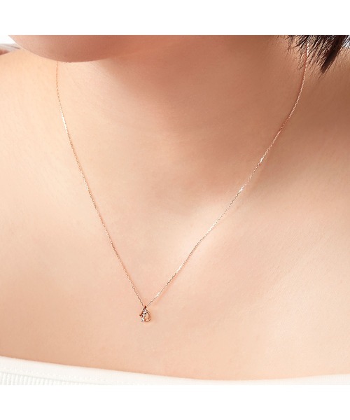 va vendome aoyama ネックレス K10ピンクゴールド ダイヤモンド