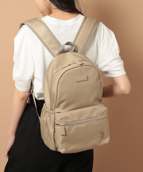 新品タグ付き♡U.S. POLO ASSN. アイボリー リュック U.S. POLO ASSN.（ユーエスポロアッスン） デイバック リュック 「U.S.