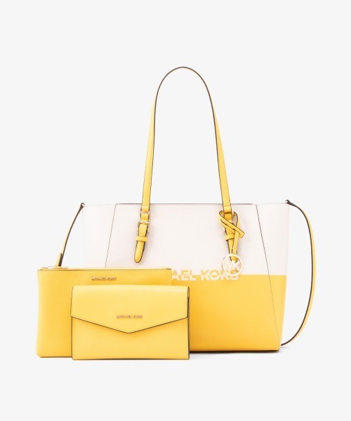 すぐ届く☆ MICHAEL KORS CHARLOTTE 3 IN 1 トート ラージ 公式アウトレット】CHARLOTTE 3 IN 1 トート ラージ - MK