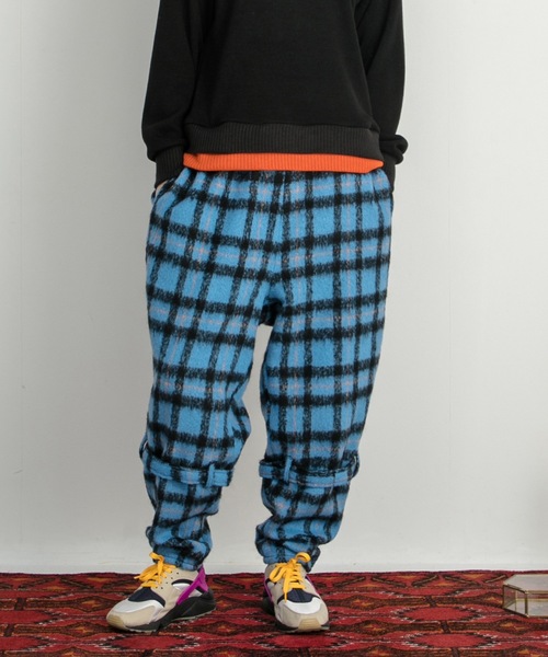 osamu　STOF 　Wool Shaggy Bontage Pants STOF（ストフ） パンツ Wool Shaggy Bontage Pants メンズ レディース