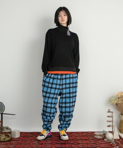 osamu　STOF 　Wool Shaggy Bontage Pants STOF（ストフ） パンツ Wool Shaggy Bontage Pants メンズ レディース