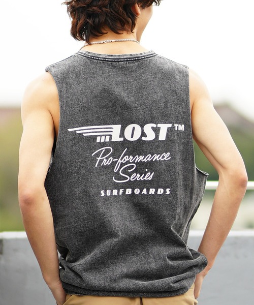 タンクトップ 「ムラサキスポーツ限定」lost/ロスト ヘビーウエィトタンクトップ バックプリント PROFORMANCE TA L24SS-K メン | LOST | 03