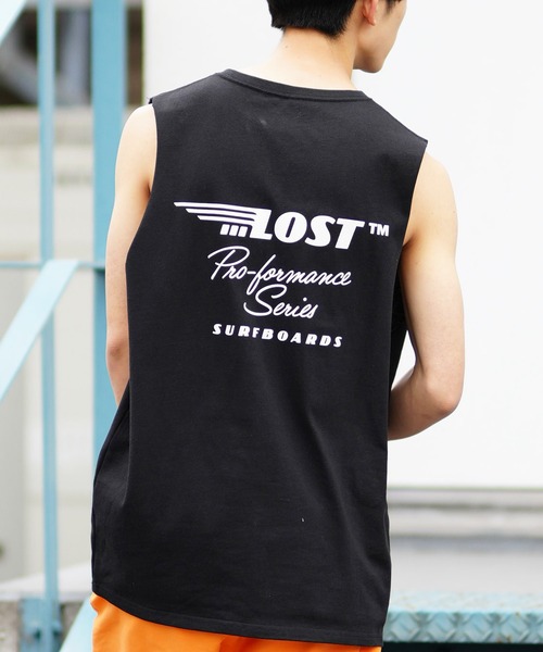 タンクトップ 「ムラサキスポーツ限定」lost/ロスト ヘビーウエィトタンクトップ バックプリント PROFORMANCE TA L24SS-K メン | LOST | 02