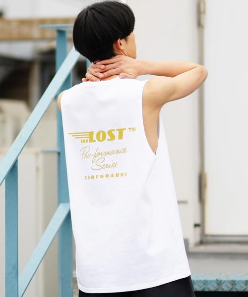 タンクトップ 「ムラサキスポーツ限定」lost/ロスト ヘビーウエィトタンクトップ バックプリント PROFORMANCE TA L24SS-K メン | LOST | 06