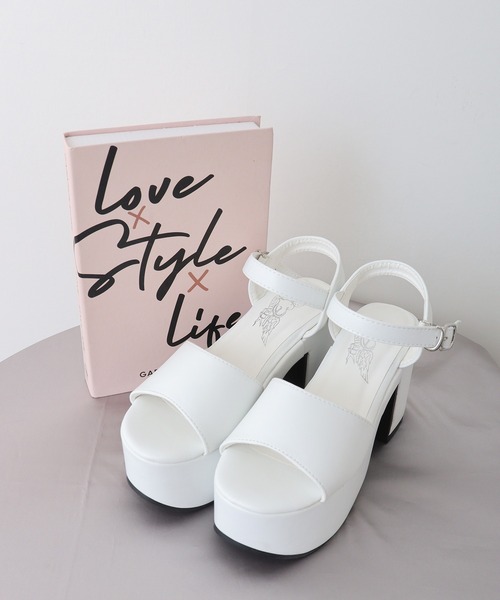アンクル　ストラップサンダル LOVEHUNTER（ラブハンター） サンダル 厚底アンクル ストラップ
