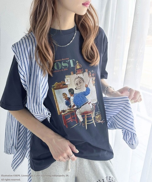 classicalelf tシャツ 「THE SATURDAY EVENING POST