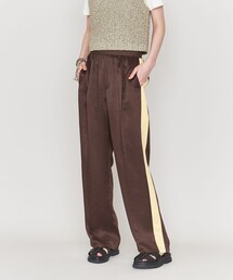 新品同様　＜ASTRAET＞アストラット　サテン ソクショウ ワイドパンツ ASTRAET パンツ 「ASTRAET」アセテート サテン ソクショウ