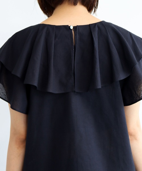 A part by｜リネンフリルブラウス | Rakuten Fashion(楽天