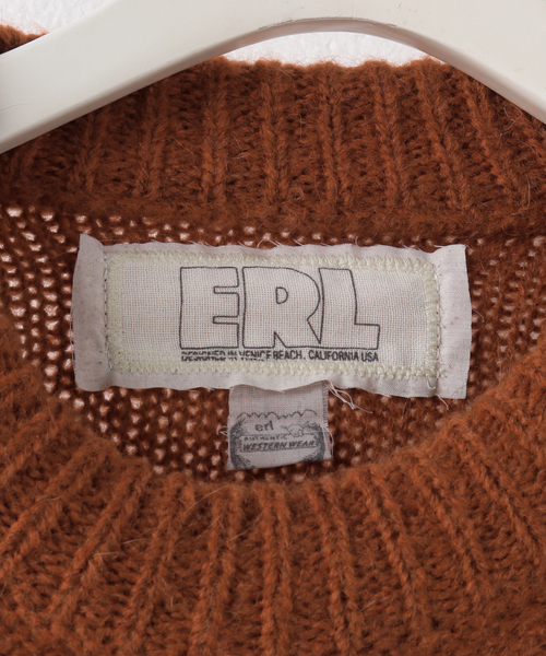 ERL Mohair混 セーター ERL セーター ニット 「ERL / イーアールエル」UNISEX MOHAIR