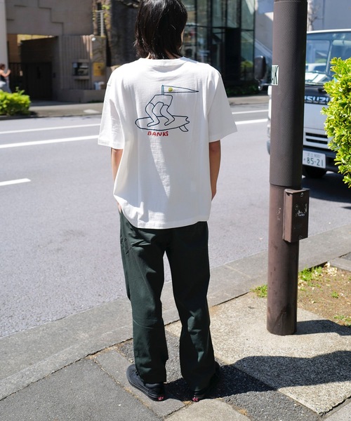 BANKS tシャツ LOGO/BANKS JOURNAL/バンクスジャーナル半袖T