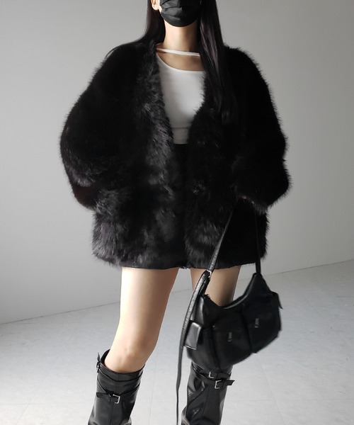 me+em select（ミームセレクト） コート アウター 「 4color 」ミンク