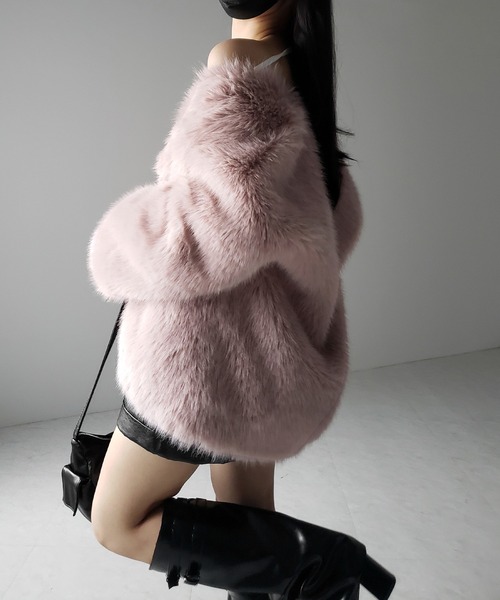 me+em select（ミームセレクト） コート アウター 「 4color 」ミンク