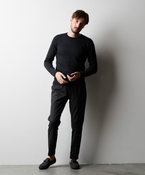 HIDEAWAYS NICOLE（ハイダウェイ ニコル） セーター ニット 幾何学柄