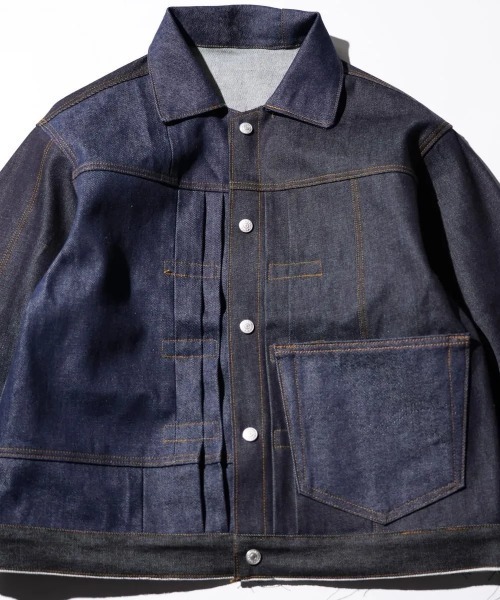THRIFTY LOOK デニムジャケット gジャン 「THRIFTY LOOK / スリフ