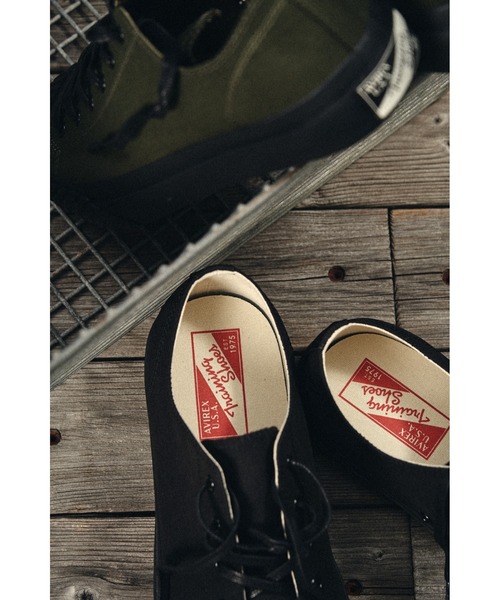 国内発/本物保証/AVIREX トレーニング シューズ スニーカー 人気 AVIREX スニーカー 「直営限定」ARMY TRAINING SHOES / アーミー