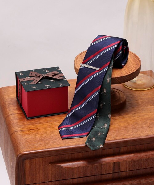 TAKEO KIKUCHI（タケオキクチ） ネクタイ 「アニマル柄BOXセット