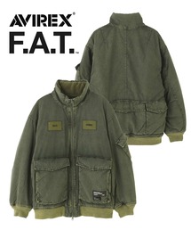 ミリタリージャケット モッズコート 「AVIREX / F.A.T.」FADE WASH WEP JACKET / フェイドウォッシュ ウェップ ジャ｜ZOZOTOWN Yahoo!店