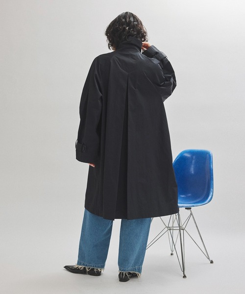 ADAM ET ROPE'（アダムエロペ） ステンカラーコート コート ナイロン