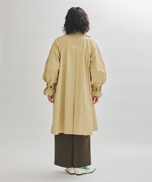 ADAM ET ROPE'（アダムエロペ） ステンカラーコート コート ナイロン