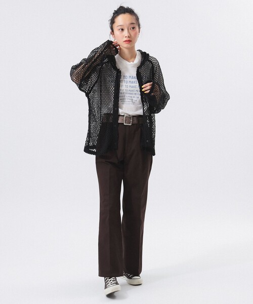 beams boy ビッグ メッシュ フーディー BEAMS BOY tシャツ ビッグ メッシュ フーディー レディース