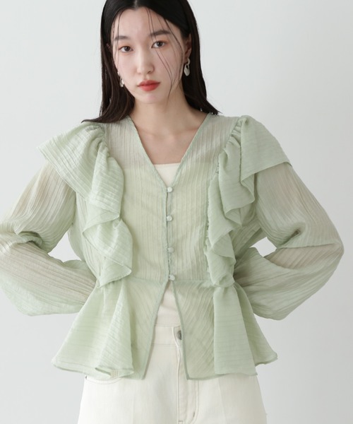 natural beauty basic ブラウス M レディース カジュアル N.（N. Natural Beauty Basic）｜エヌ（エヌ ナチュラル