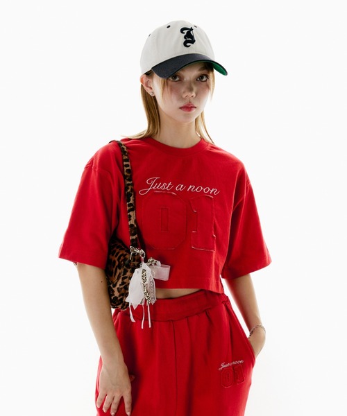 JUST A NOON（ジャストアヌーン） セットアップ ユニセックス 刺繍ロゴ