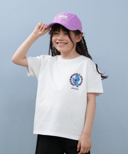 古着 サンタクルーズ 半袖 Tシャツ キッズ ボーイズ 子供服 サボテン コットン クルーネック 黒 ブラック 24may17 SANTACRUZ サンタクルーズ 半袖 Tシャツ キッズ 子供 バックプリント