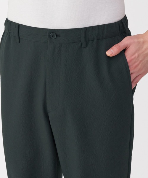 風を通すストレッチサッカーノータックパンツ　　 M×2枚 裾上:股下70 紳士 風を通すストレッチサッカーノータックパンツ（その他