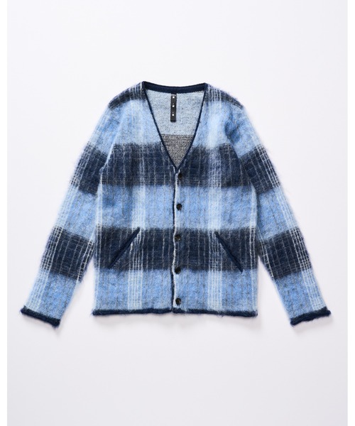 カーディガン velours ribbon mohair shaggy knit cardig wjk カーディガン mohair shaggy knit cardigan メンズ : ZOZOTOWN