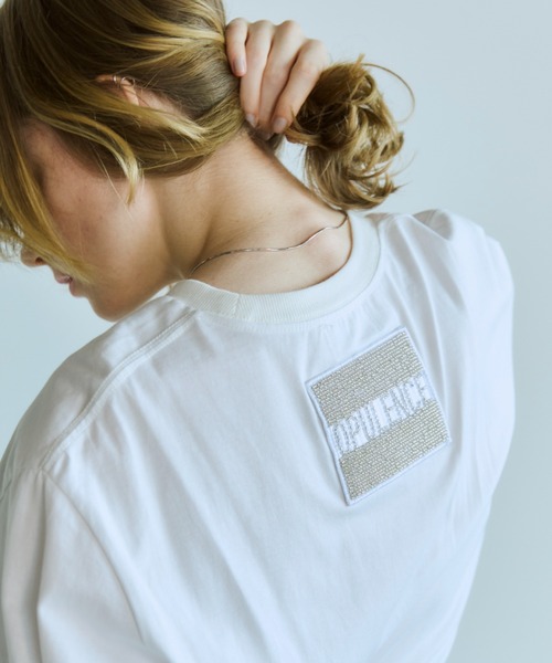 tシャツ Time Crafted ビーズロゴTシャツ レディース メンズ