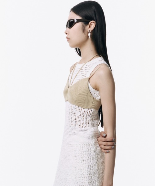 josemoon ニットワンピース JOSE MOON ワンピース MOTIF PATTERN KNIT DRESS/モチーフ