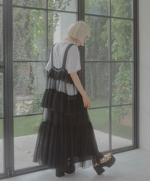 manana suerte チュールレースミニワンピース 新品未使用タグ付き 𝗡𝗲𝘄 𝗮𝗿𝗿𝗶𝘃𝗮𝗹【5/7(水)18:00~ 予約発売🛒】 SPECIAL