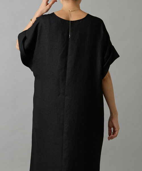 BEARDSLEY 麻調合繊カフタンワンピース サイズ１ ビアズリー BEARDSLEY 麻調合繊カフタンワンピース （beige） -靴