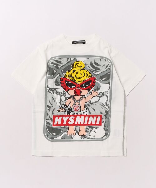 ヒスミニ半袖Tシャツ HYSTERIC MINI（ヒステリックミニ） tシャツ HYSTERIC MINI HOOPS