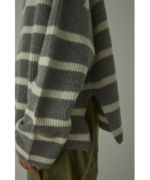 「BLACK BY MOUSSY」 タートルネックニット FREE ホワイト系その他 レディース_画像6