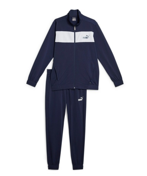 ブランド品 通販サイト PUMA 「PUMA」 セットアップジャージ MEDIUM ネイビー メンズ ウォーキング・ランニングウェア