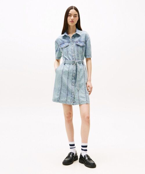 TOMMY JEANS（トミー・ジーンズ） ワンピース ベルテッドトラッカー