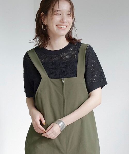 coen（コーエン） サロペット オーバーオール 「UVカット / ストレッチ