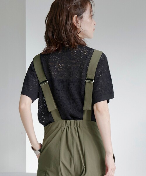 coen（コーエン） サロペット オーバーオール 「UVカット / ストレッチ