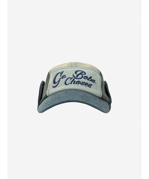 BOBO CHOSES（ボボショーズ） キャップ 帽子 Go Bobo Denim cap キッズ