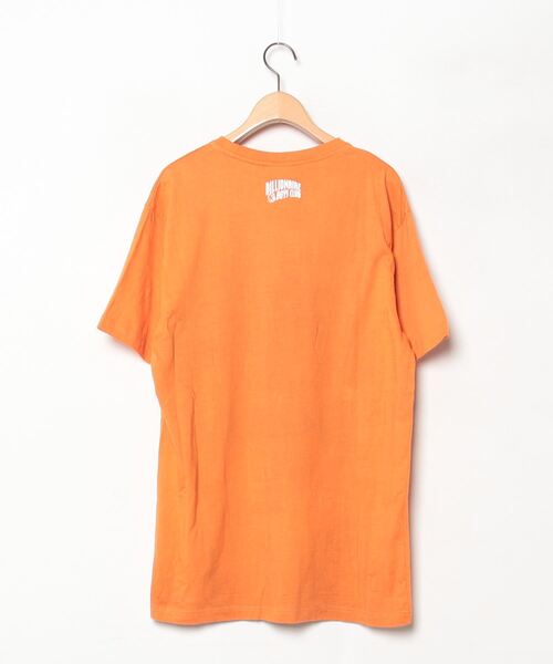 「BILLIONAIRE BOYS CLUB」 半袖Tシャツ L オレンジ メンズ