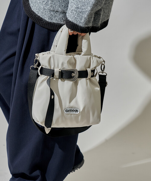 OUTDOOR PRODUCTS フリークスストア　ショルダーバッグ　ナチュラル FREAK'S STORE（フリークスストア） ショルダーバッグ バッグ