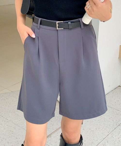 パンツ タックバミューダハーフパンツ レディース : ZOZOTOWN Yahoo!店