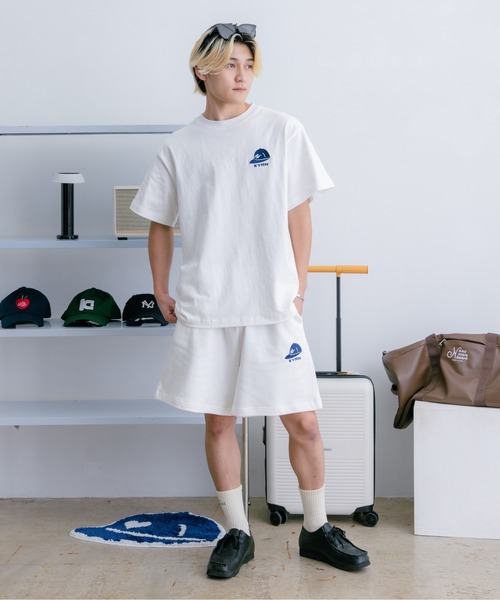 kaoyorinakami パンツ CAP LOGO SWEATPANTS / キャップロゴスウェット