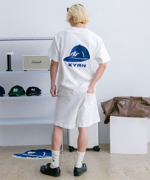 kaoyorinakami パンツ CAP LOGO SWEATPANTS / キャップロゴスウェット