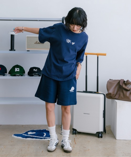kaoyorinakami パンツ CAP LOGO SWEATPANTS / キャップロゴスウェット