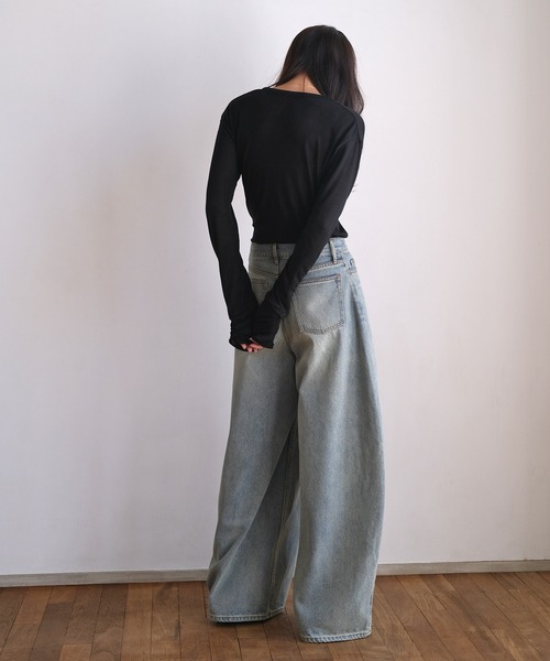AKTE（アクテ） ジーンズ デニム デニムパンツ バギートップデニム
