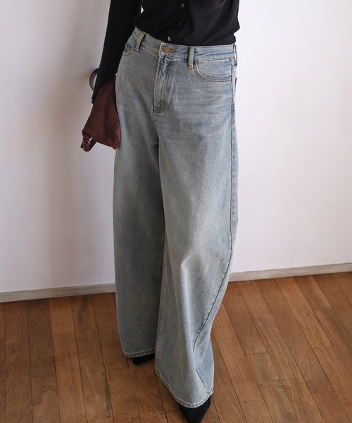 AKTE（アクテ） ジーンズ デニム デニムパンツ バギートップデニム