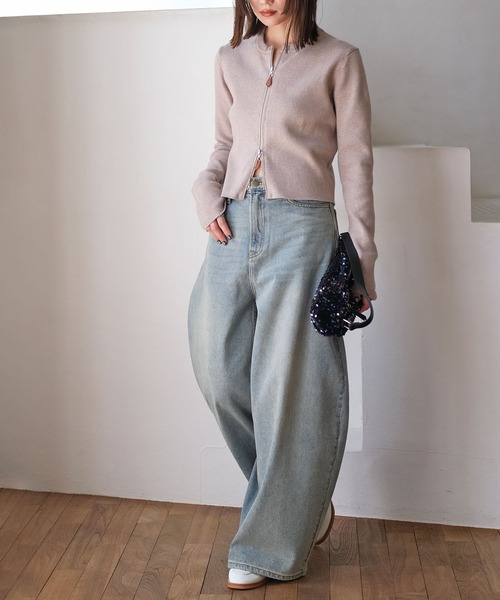 AKTE（アクテ） ジーンズ デニム デニムパンツ バギートップデニム