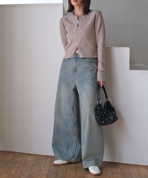 AKTE（アクテ） ジーンズ デニム デニムパンツ バギートップデニム